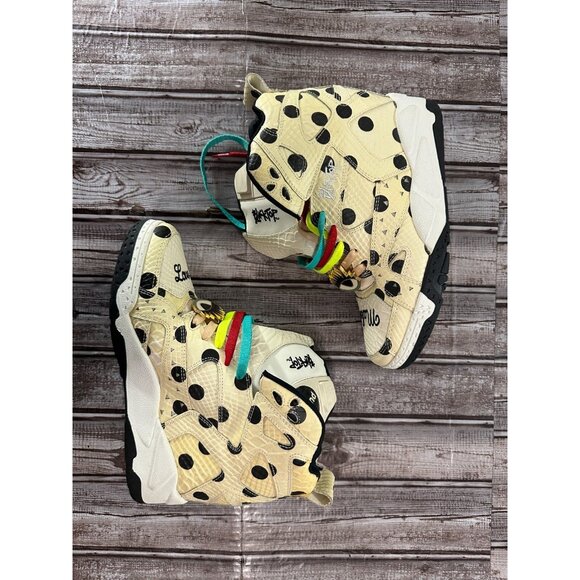 Melody Ehsani x Reebok Blacktop Pump Wedge Polka Dot Size 9 new brand - Picture 1 of 8